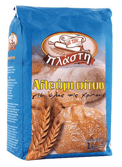 ΜΕ ΤΟΝ ΠΛΑΣΤΗ αλεύρι για όλες τις χρήσεις 1kg