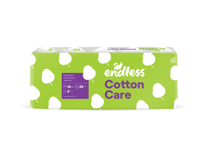 ENDLESS χαρτί υγείας Cotton Care 2φυλλο 10x80gr