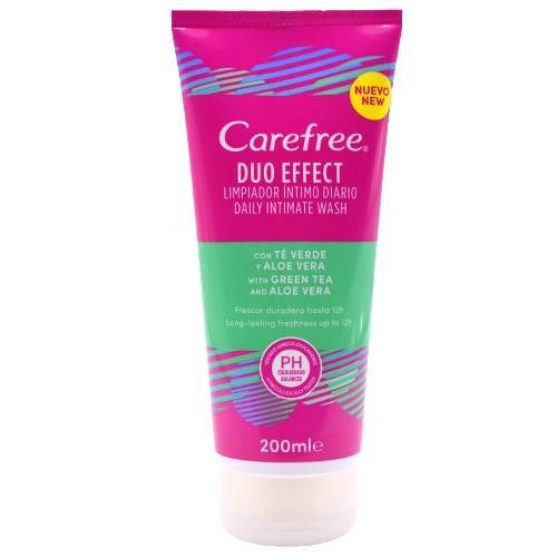 CARE FREE gel για ευαίσθητες περιοχές με πράσινο τσάι και αλόη βέρα 200ml