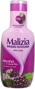 MALIZIA αφρόλουτρο mora και muschio 1lt