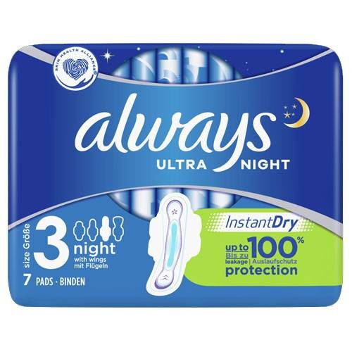 ALWAYS σερβιέτες Ultra Night 7τεμ