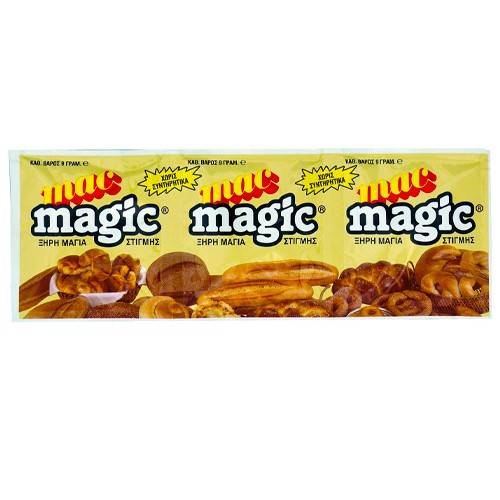 MAC MAGIC ξηρή μαγιά στιγμής 3x9gr