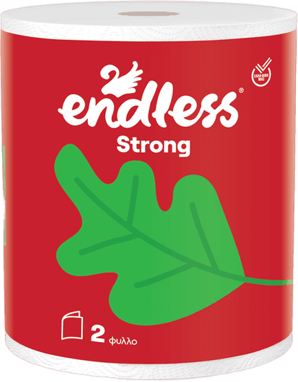 ENDLESS χαρτί κουζίνας Strong 2φυλλο 59m 570gr