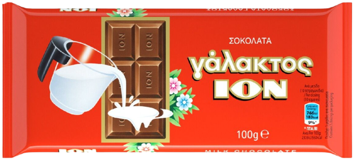 ΙΟΝ σοκολάτα γάλακτος 100gr