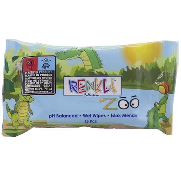 RENKLI μαντηλάκια 15τεμ