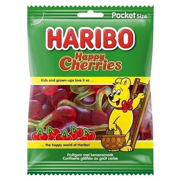 HARIBO ΖΑΧΑΡΩΤΑ 75gr - (HAPPY CHERRIES)