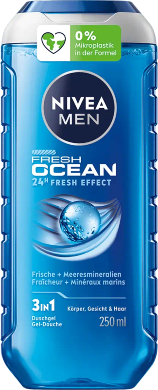 NIVEA ΑΦΡΟΛΟΥΤΡΟ 250ml 3IN1 FRESH OCEAN