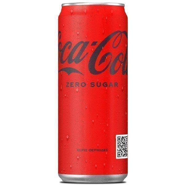 COCA COLA ZERO 330ml - (ΕΛΛΗΝΙΚΗ)