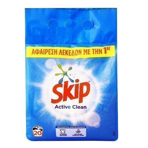 SKIP ΣΚΟΝΗ 1.3kg (20μεζ.) - (ECO ACTIVE CLEAN)