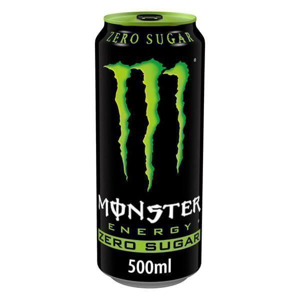 MONSTER ENERGY DRINK 500ml - (ENERGY) (ZERO SUGAR)