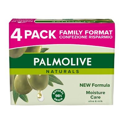 PALMOLIVE ΣΑΠΟΥΝΙ 4x90gr - (OLIVE και MILK)