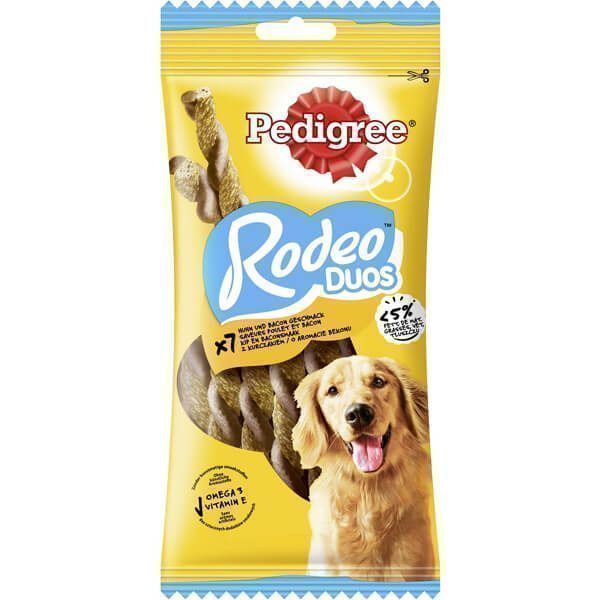 PEDIGREE RODEO DUOS ΣΤΙΚΣ 123gr. - (ΚΟΤΟΠΟΥΛΟ - BACON)