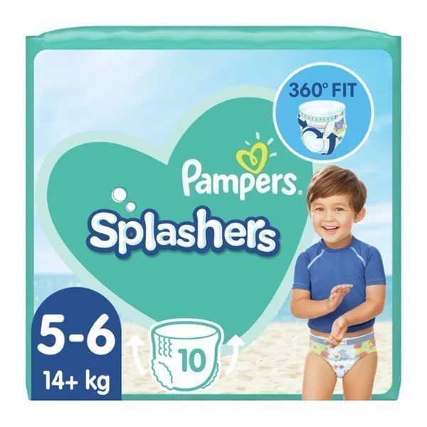 PAMPERS ΠΑΝΕΣ ΜΑΓΙΟ SPLASHERS Νο5-6 (10τεμ.) (14+kg)