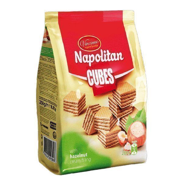 VINCINNI ΓΚΟΦΡΕΤΕΣ 250gr. - (ΚΡΕΜΑ ΦΟΥΝΤΟΥΚΙ)