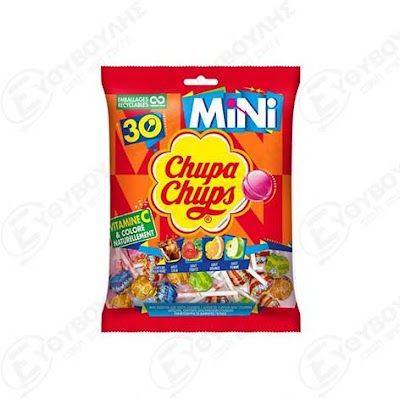 CHUPA CHUPS Γλειφιτζούρι Mini The Best 180gr