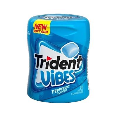 TRIDENT τσίχλες vibes peppermint 70gr