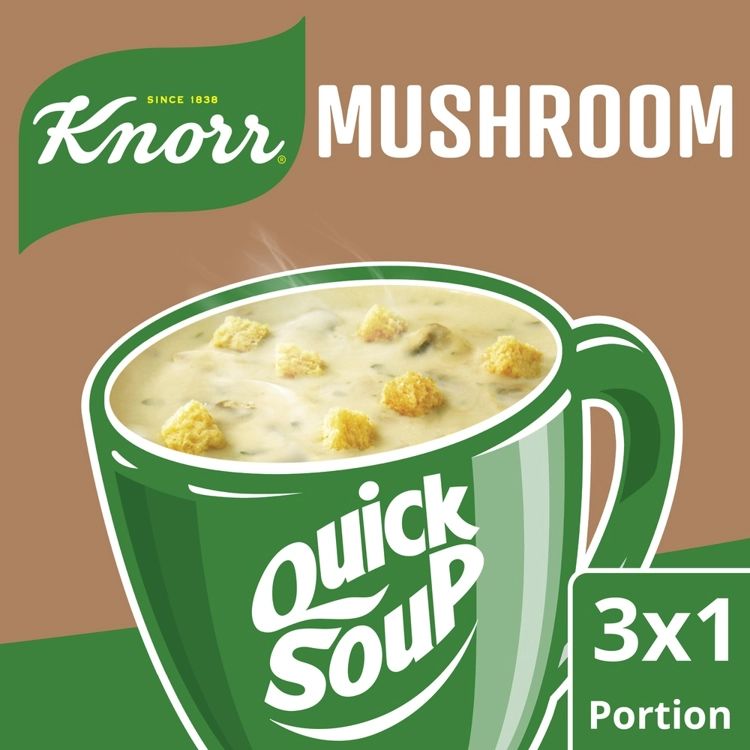 KNORR σούπα quick soup μανιταρόσουπα 54gr