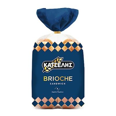 ΚΑΤΣΕΛΗΣ ψωμί σάντουιτς brioche 4x75gr
