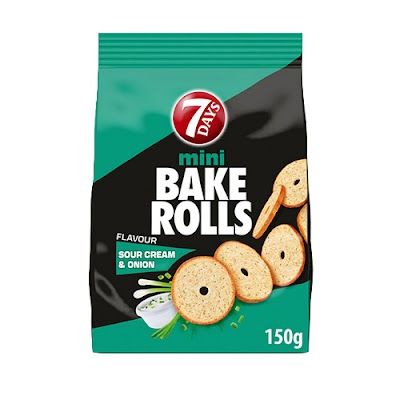 7 DAYS bake rolls sour cream και κρεμμύδι 150gr