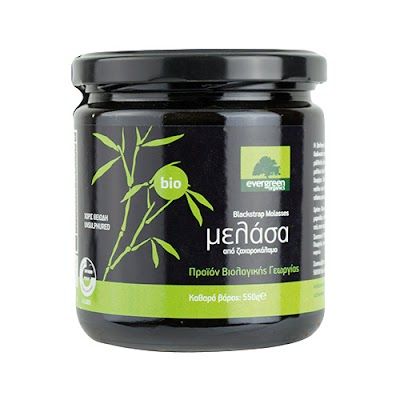 EVERGREEN ORGANICS μελάσα βιολογικό 550gr