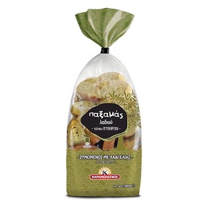 ΚΑΡΑΜΟΛΕΓΚΟΣ Παξαμάς λαδιού 500gr