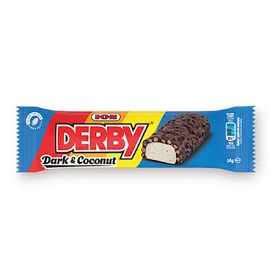 DERBY Σοκολάτα Υγείας με γέμιση καρύδας 38gr