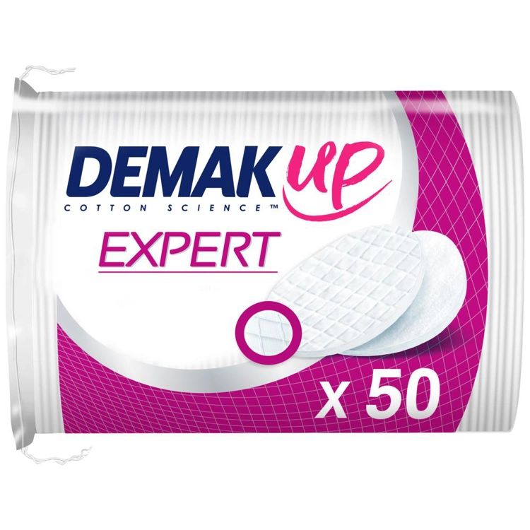 DEMAK UP δίσκοι ντεμακιγιάζ expert oval 50τεμ