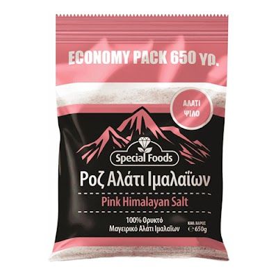 SPECIAL FOODS αλάτι ροζ Ιμαλαϊων ψιλό 650gr