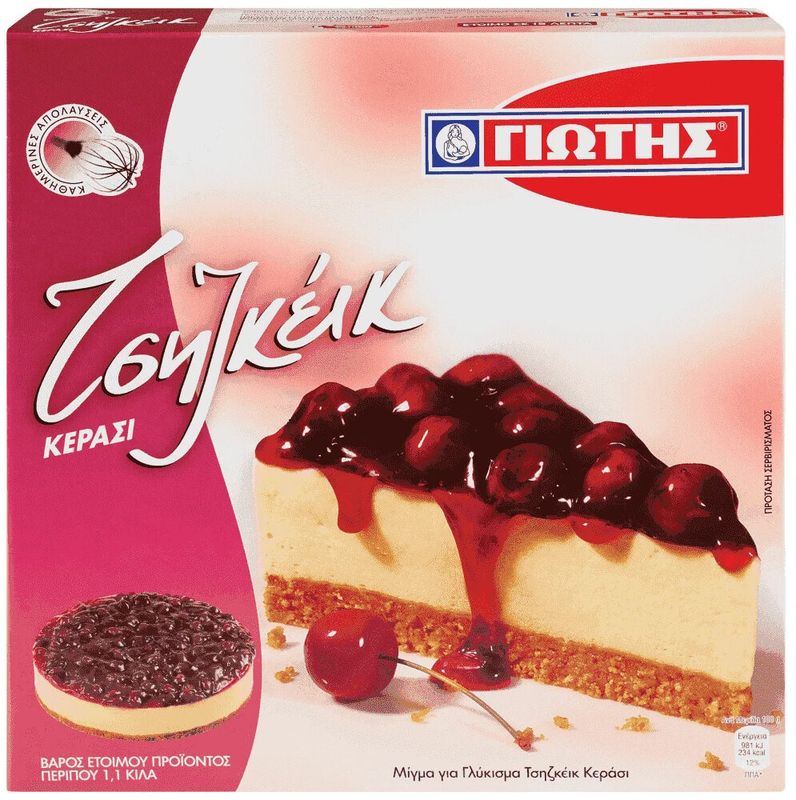 ΓΙΩΤΗΣ cheesecake κεράσι 525gr