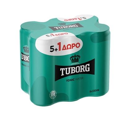 TUBORG tonic water 6x330ml