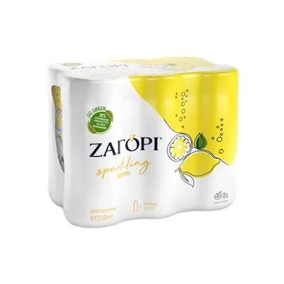 ΖΑΓΟΡΙ ανθρακούχο νερό με λεμόνι 6x330ml