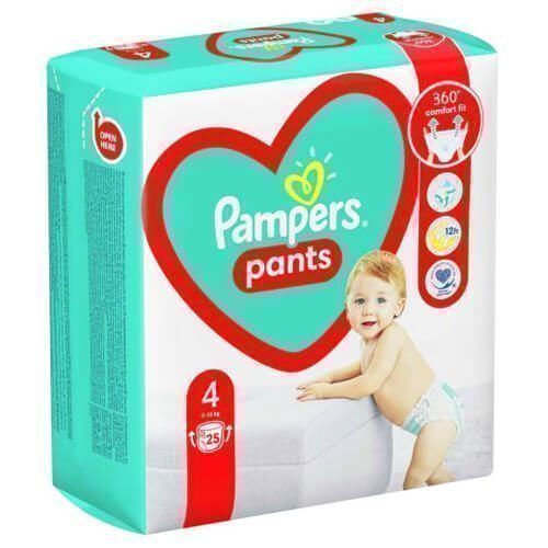 PAMPERS PANTS Νο4 (25τεμ.) (CP)