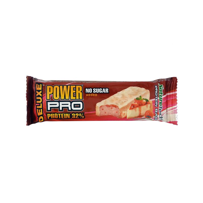 POWER PRO DELUXE ΜΠΑΡΑ ΠΡΩΤΕΙΝΗΣ 80gr. - (CHEESECAKE ΦΡΑΟΥΛΑ)