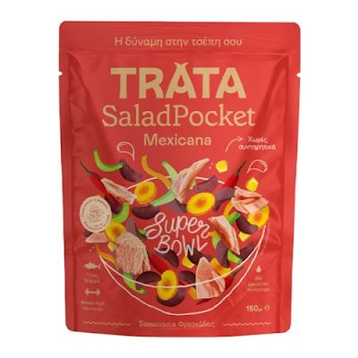 TRATA SALADPOCKET MEXICANA 150gr