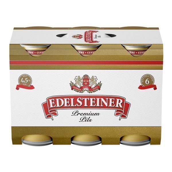 EDELSTEINER PILSNER ΜΠΥΡΑ ΚΟΥΤΙ 6x330ml