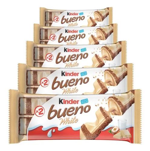 KINDER Bueno White 5x39gr – Ferrero – Σοκολάτες