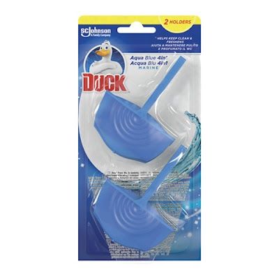 DUCK μπλοκ WC aqua blue 2 θήκες 72gr – Καθαριστικά Μπάνιου