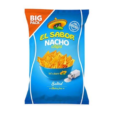 EL SABOR nacho chips με αλάτι 180gr – Πατατάκια