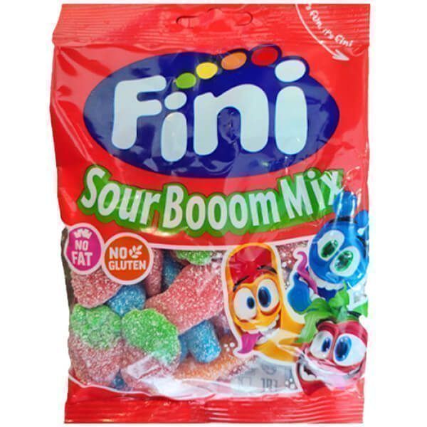 FINI ζαχαρωτά boom colour mix 75gr – Καραμέλες, Γλειφιτζούρια και Τσίχλες