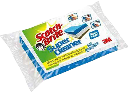 SCOTCH-BRITE μαγική γόμα super cleaner 1τεμ