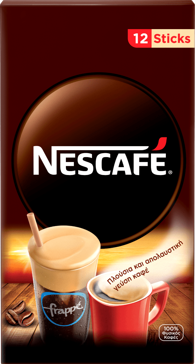 NESCAFE classic στιγμιαίος καφές σε sticks 12x2gr