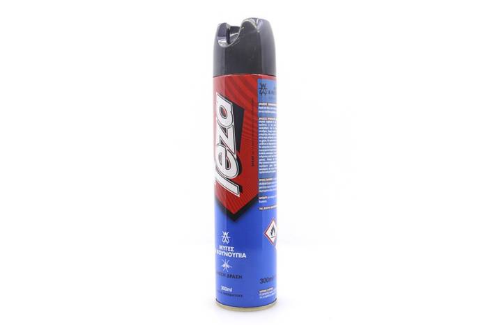 TEZA εντομοκτόνο spray για μύγες και κουνούπια 300ml