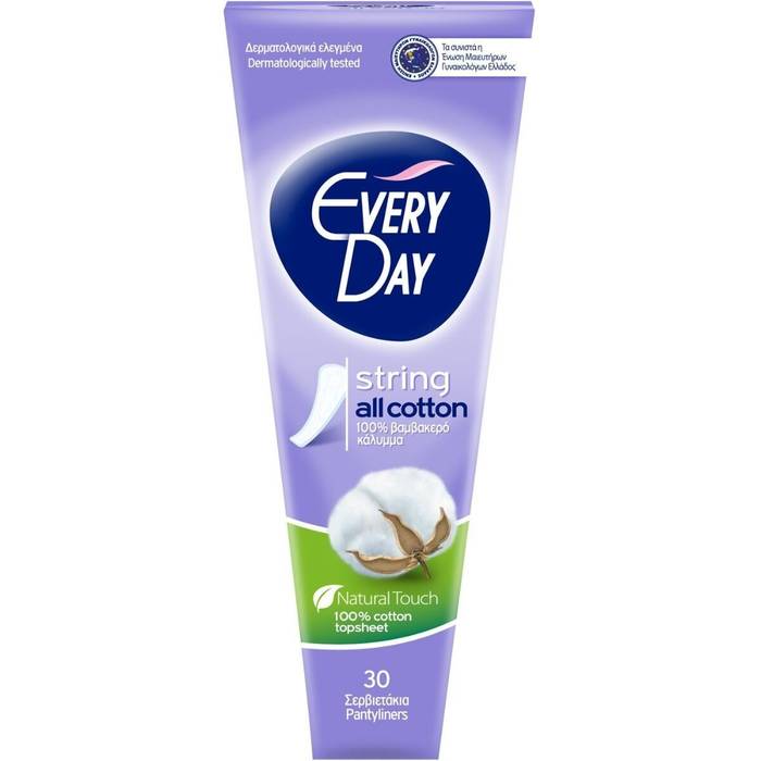 EVERY DAY σερβιετάκια all cotton string 30τεμ
