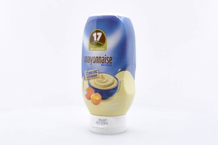 17 Delicatessen μαγιονέζα top down 410gr