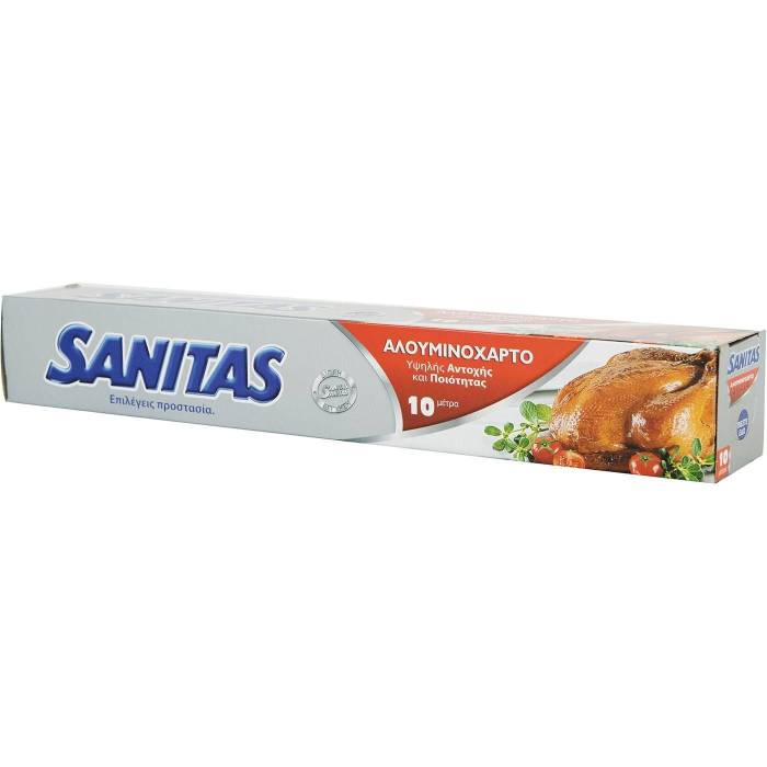 SANITAS αλουμινόχαρτο 10m