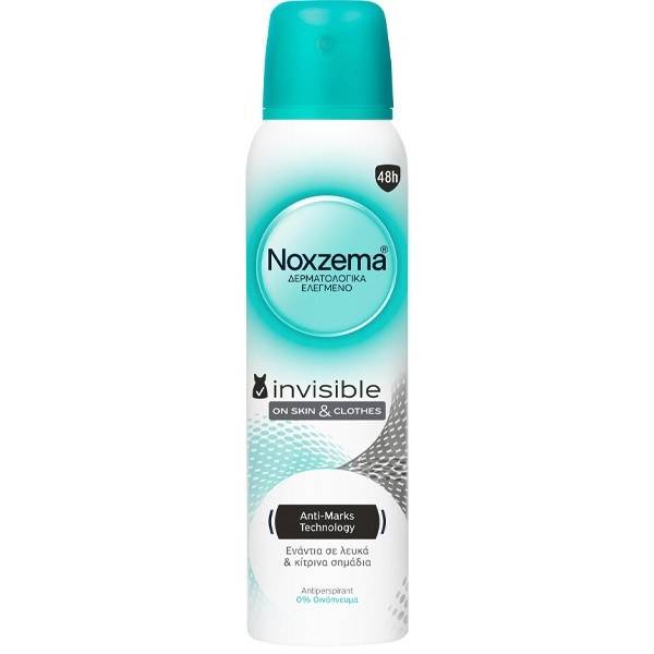 NOXZEMA αποσμητικό σώματος spray invisible her 150ml