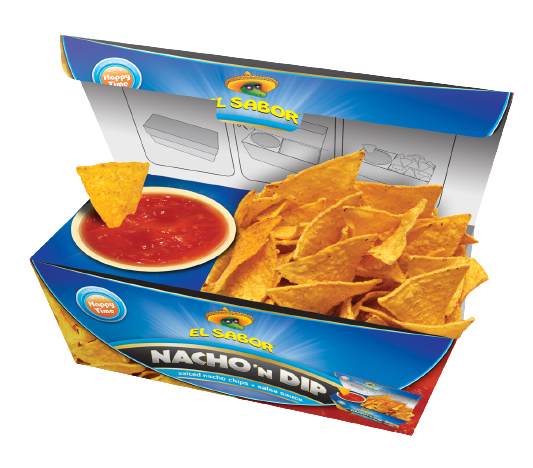 EL SABOR nachos με σως σάλτσας και γεύση τσίλι 175gr