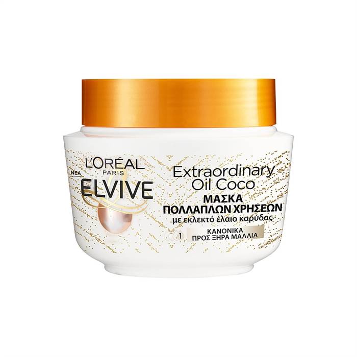 ELVIVE μάσκα μαλλιών extraordinary oil coco 300ml