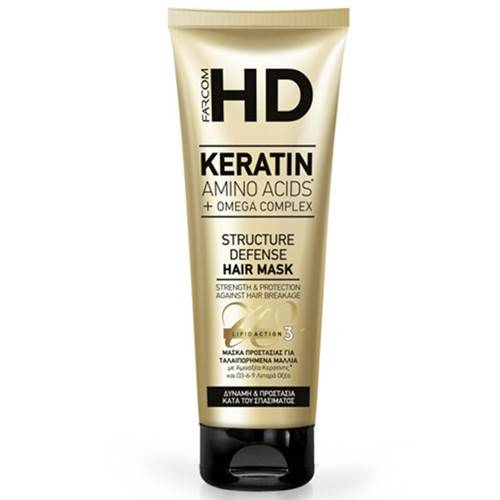 FARCOM HD μάσκα για ταλαιπωρημένα μαλλιά 250ml