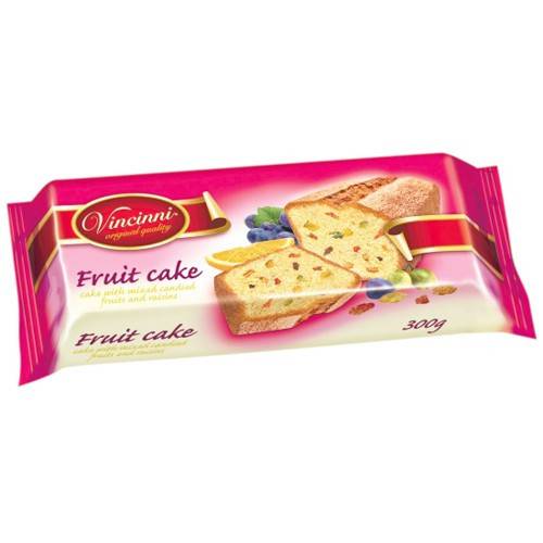 VINCINNI κέικ με φρούτα 300gr
